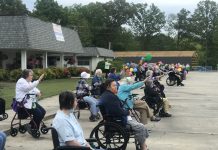Nothing but smiles at the 2nd annual Ridin’ for Residents Jeep Parade