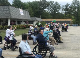 Nothing but smiles at the 2nd annual Ridin’ for Residents Jeep Parade