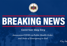 Governor Ivey announces COVID-19 Public Health Order and State of Emergency to end