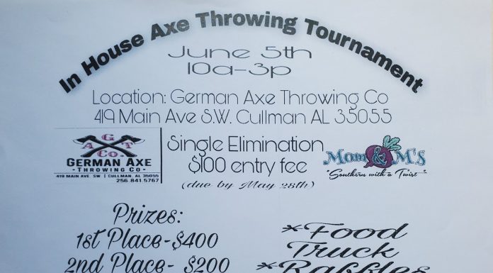 German Axe Throwing Company to host charity tournament to benefit Children’s Hospital