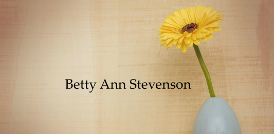 Obituary: Betty Ann Stevenson