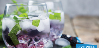 Drink water to beat the summer heat