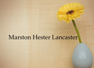 Obituary: Marston Hester Lancaster
