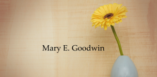 Obituary: Mary E. Goodwin