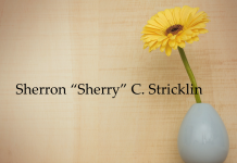 Obituary: Sherron “Sherry” C. Stricklin