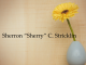 Obituary: Sherron “Sherry” C. Stricklin