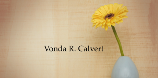 Obituary: Vonda R. Calvert