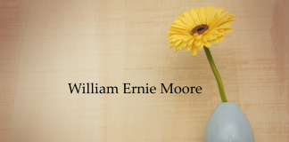 Obituary: William Ernie Moore