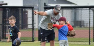 Warriors host West Point youth baseball camp