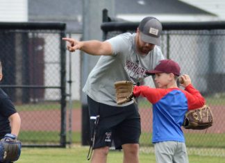 Warriors host West Point youth baseball camp