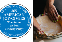 365 AMERICAN JOY-GIVERS for 2021: The Accent on Fun Birthday Party
