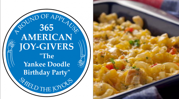 365 JOY-GIVERS for 2021: The Yankee Doodle Birthday Party