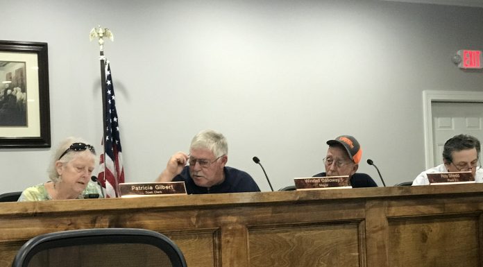 Baileyton Town Council interviews candidates for the assistant town clerk position