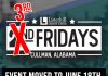 2nd Friday rescheduled