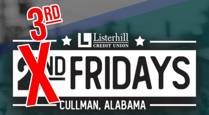 2nd Friday rescheduled