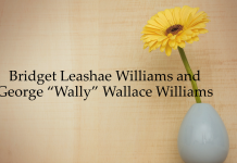 Obituary: George “Wally” Wallace Williams, 35, and Bridget Leashae Williams, 30, of Cullman