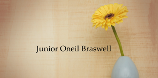 Obituary: Junior Oneil Braswell