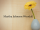 Obituary: Martha Johnson Woodall