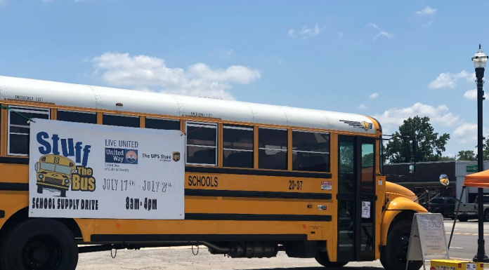 United Way of Cullman County to host 4th annual “Stuff the Bus” school supply drive July 16-23
