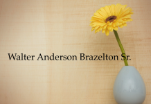Obituary: Walter Anderson Brazelton Sr.