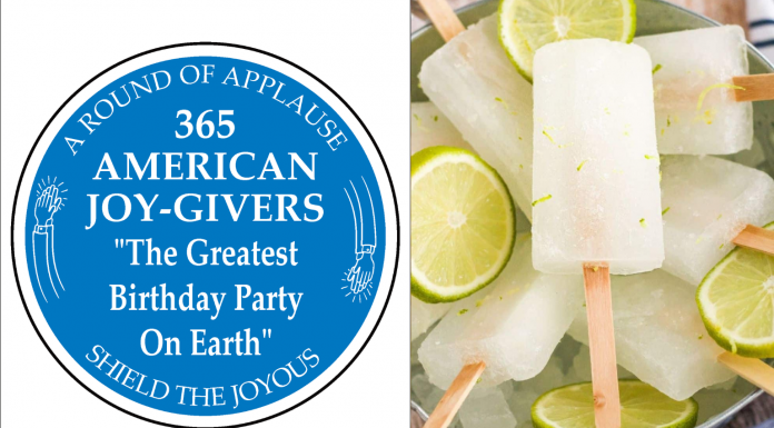 365 AMERICAN JOY-GIVERS for 2021: The Greatest Birthday Party on Earth
