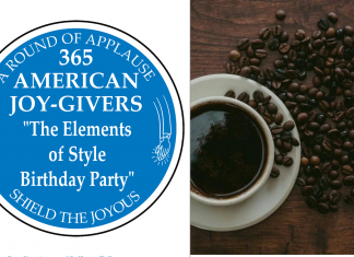 365 AMERICAN JOY-GIVERS for 2021: The Elements of Style Birthday Party