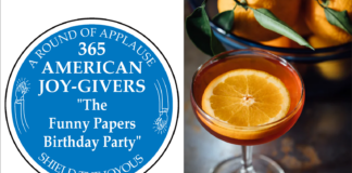 365 AMERICAN JOY-GIVERS for 2021—The Funny Papers Birthday Party