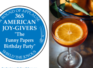 365 AMERICAN JOY-GIVERS for 2021—The Funny Papers Birthday Party