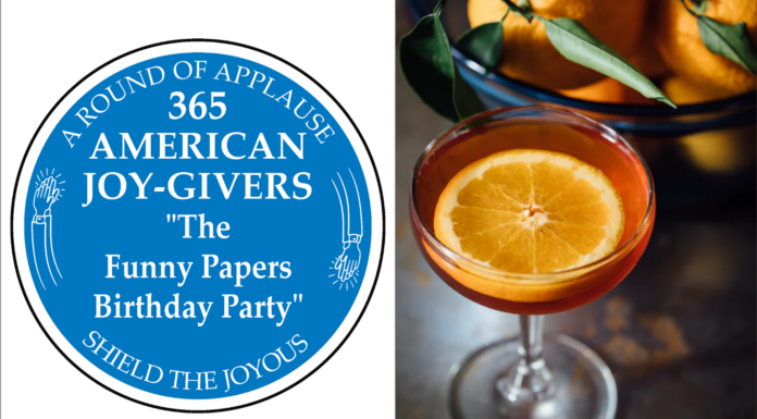 365 AMERICAN JOY-GIVERS for 2021—The Funny Papers Birthday Party