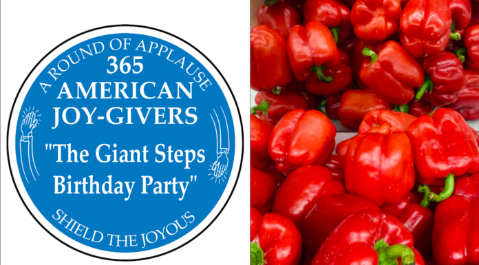 365 AMERICAN JOY-GIVERS for 2021: The Giant Steps Birthday Party