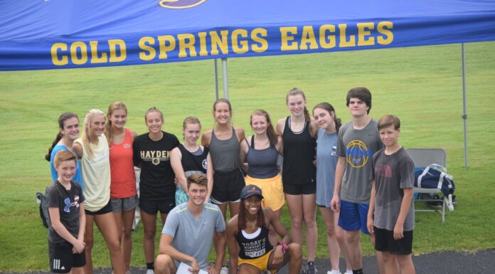 Brittley Humphrey, Trey Cunningham host track camp at Cold Springs