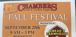 Chambers Fall Festival in the works for September