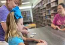 Cullman County Public Library hosts cardmaking class for children