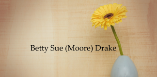Obituary: Betty Sue (Moore) Drake