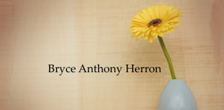 Obituary: Bryce Anthony Herron