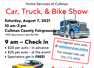Victim Services of Cullman to host car, truck and bike show