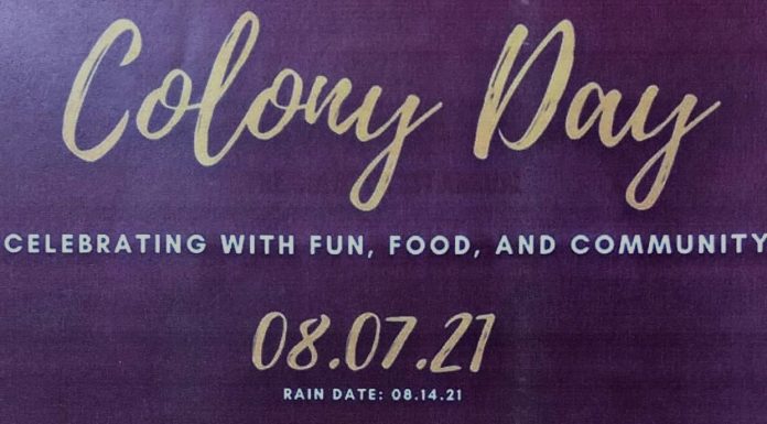 Colony to host talent show, ‘Colony Day’