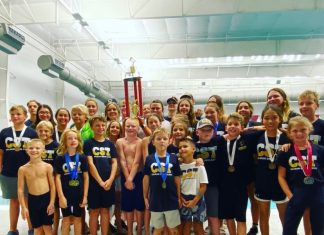 Cullman Swim Team places 2nd at ARPA District 2 Championship