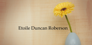 Obituary: Etoile Duncan Roberson
