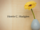 Obituary: Horris C. Hudgins