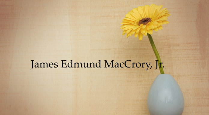 Obituary: James Edmund MacCrory, Jr.