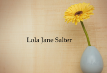 Obituary: Lola Jane Salter