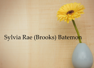 Obituary: Sylvia Rae (Brooks) Batemon
