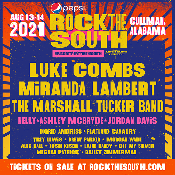 Rock the South announces The Marshall Tucker Band and final lineup for