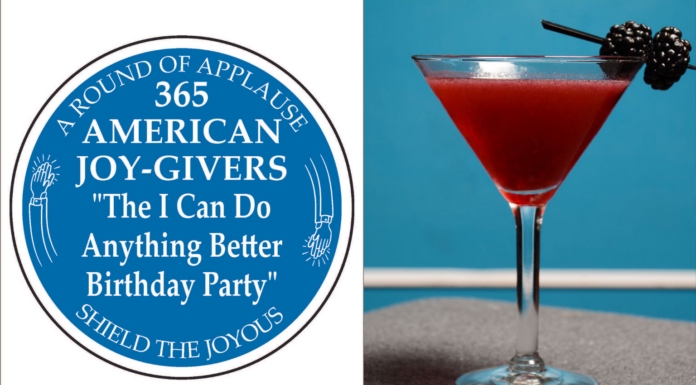 365 AMERICAN JOY-GIVERS for 2021: The I Can Do Anything Better Birthday Party