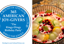 365 AMERICAN JOY-GIVERS for 2021: The Ringy-Dingy Birthday Party