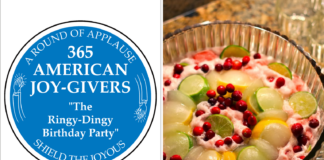 365 AMERICAN JOY-GIVERS for 2021: The Ringy-Dingy Birthday Party