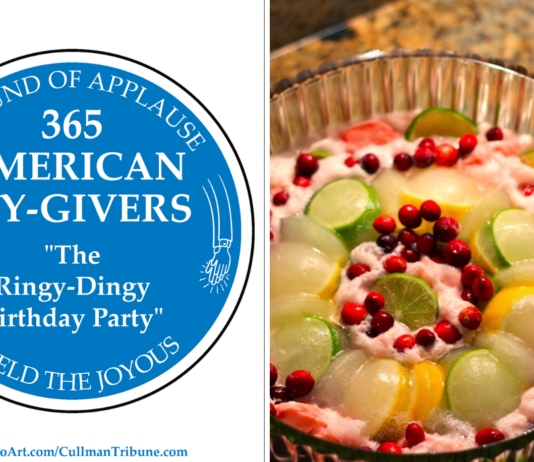 365 AMERICAN JOY-GIVERS for 2021: The Ringy-Dingy Birthday Party