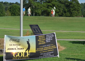 ‘It’s just incredible:’ more than 130 players compete at inaugural John E. Hunt Golf Tournament