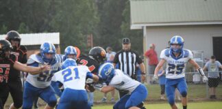 PREP FOOTBALL: Meek rolls past Cold Springs 40-6 in season opener